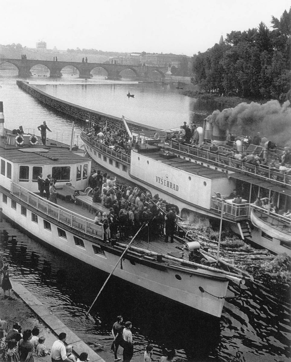 Cestující na palubě